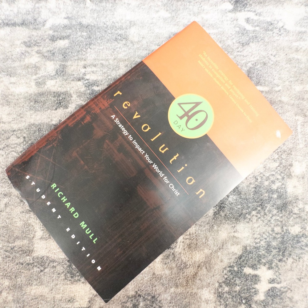 40 Day Revolution Richard‎ Mull Student Edition NavPress Christian Evangelism